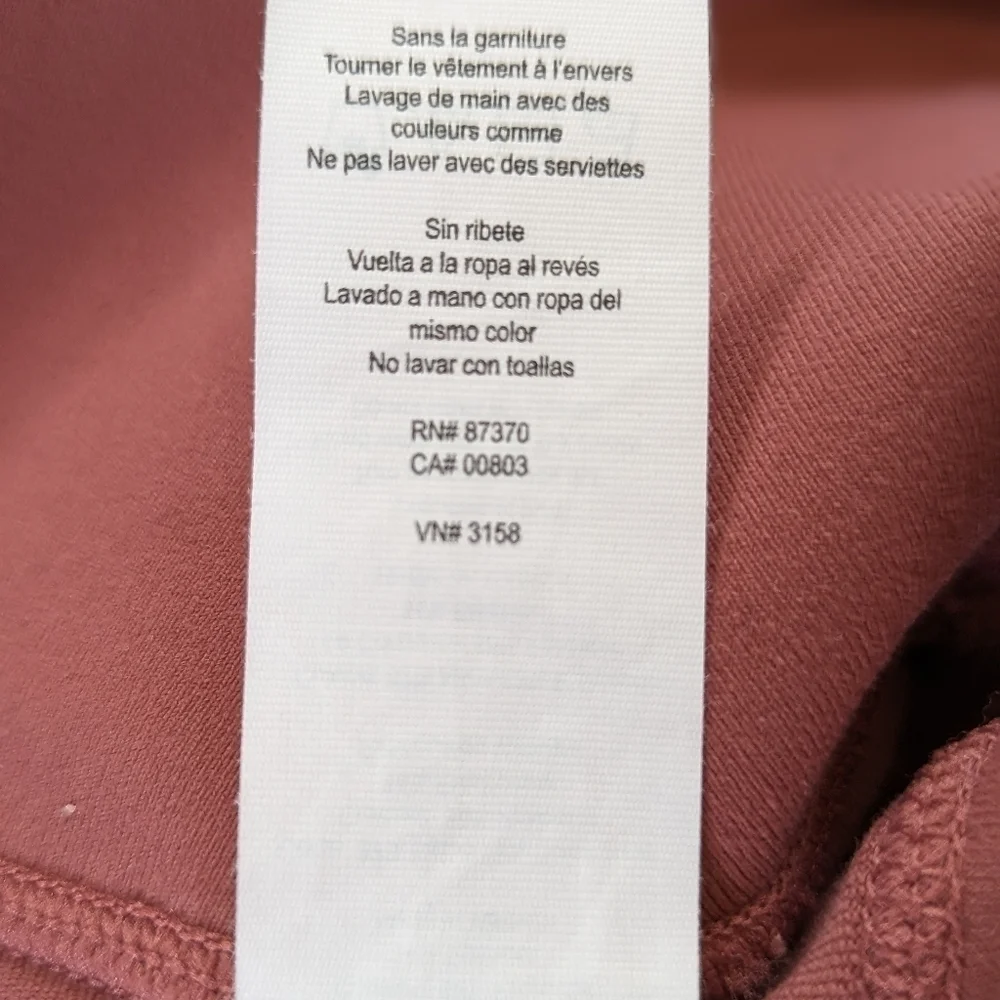 Alo Yoga Moto Leggings Mesh High Rise Burnt Rose Pink Activewear Pants M